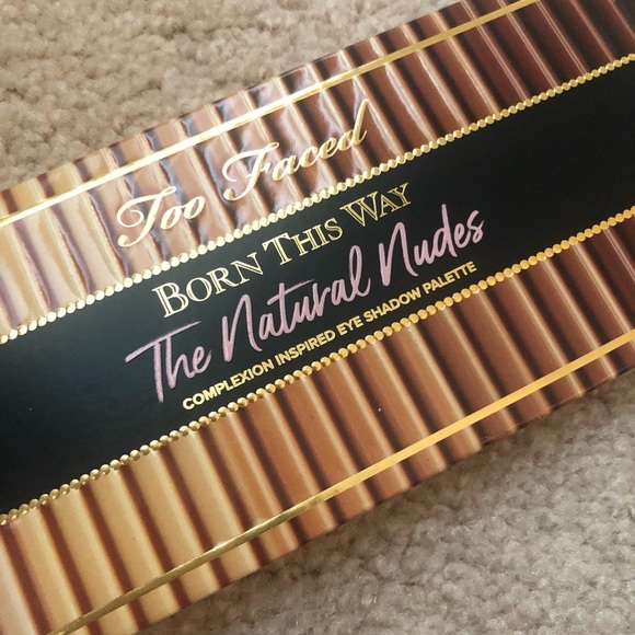 ⭐️NEW⭐️ TOO FACED DUO | Natural Nudes Eyeshadow Pallet + Cosmetic Bag - Picture 8 of 11